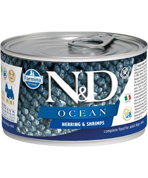 N&D DOG OCEAN Adult Herring & Shrimps Mini