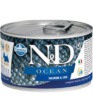 N&D DOG OCEAN Adult Salmon & Codfish Mini