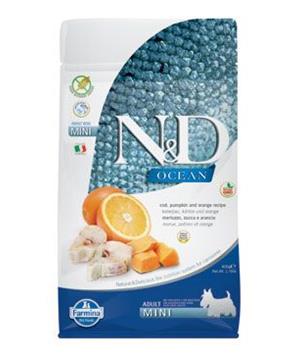 Levně N&D OCEAN DOG Adult Mini Codfish&Pumpkin&Orange 2,5 kg