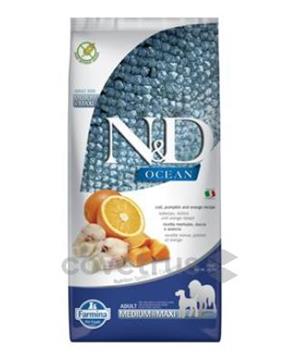 N&D OCEAN DOG Adult M/L Codfish&Pumpkin & Orange