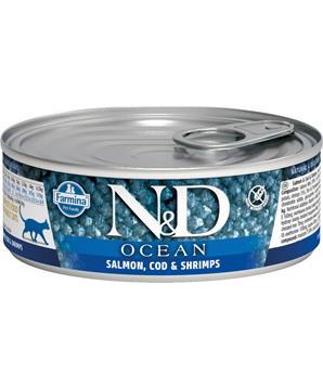 N&D CAT OCEAN Adult Salmon & Codfish & Shrimps