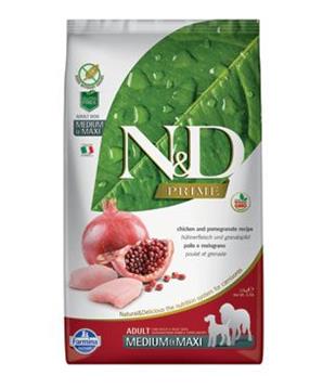 Levně N&D PRIME DOG Adult M/L Chicken & Pomegranate 12 kg