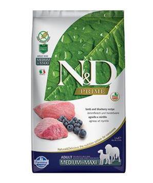 Levně N&D PRIME DOG Adult M/L Lamb & Blueberry 12 kg