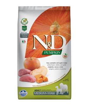 Levně N&D Pumpkin DOG Adult M/L Boar & Apple 12 kg