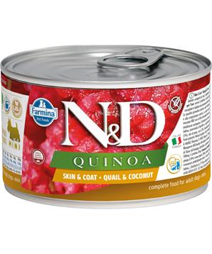 N&D DOG QUINOA Quail & Coconut Mini