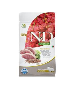 N&D Quinoa DOG Neutered Mini Duck&Broccoli&Asp. 800g