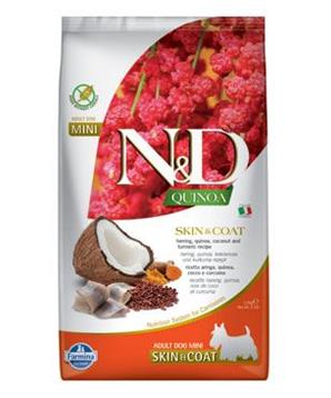 Levně N&D Quinoa DOG Skin & Coat Herring & Coconut Mini 2,5 kg