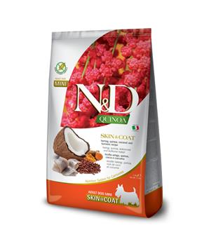N&D Quinoa DOG Skin & Coat Herring & Coconut Mini
