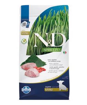 N&D SPIRULINA DOG Puppy Mini Lamb & Wolfberry 2kg