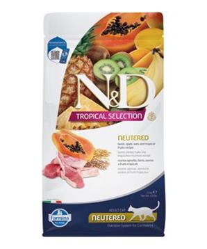 Levně N&D TROPICAL SELECTION CAT Lamb Neutered 1,5kg