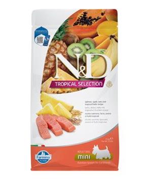 Levně N&D TROPICAL SELECTION DOG Adult Mini Salmon 1,5kg