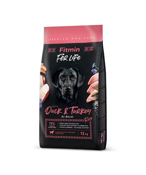 Levně Fitmin For Life Duck & Turkey 12 kg