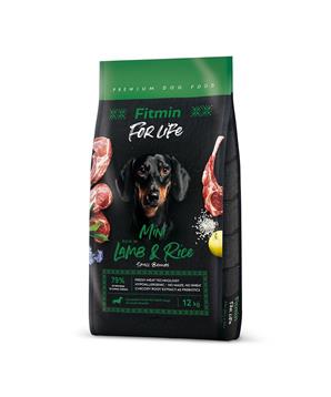 Levně Fitmin For Life Lamb & Rice Mini 10,9 kg - otevřené balení - 1 ks skladem