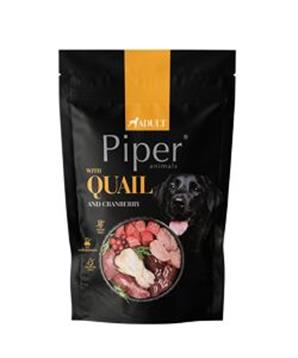 Levně PIPER s křepelkou, kapsička pro psy 500g