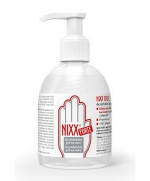NIXX FORTE dizinfekční gel na ruce s dávkovačem