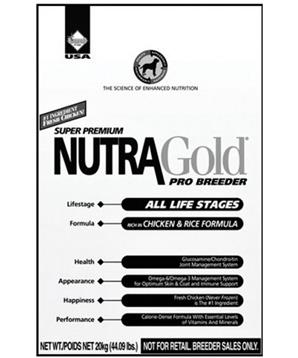 Nutra Gold Breeder Bag - nově Diamond pet food NATURALS PRO BREEDER