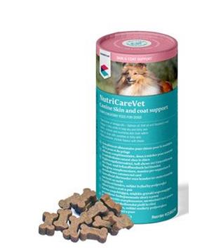 Levně NutriCareVet Skin&Coat supp. Canine CHEW 60tbl CVET 60 tbl.