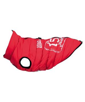 Levně Obleček s postrojem Saint-Malo M 45 cm červený