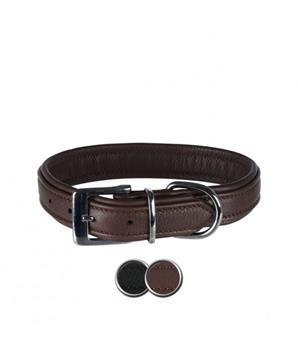 Levně Obojek ACTIVE COMFORT kožený L 47-54 cm/35 mm, černý