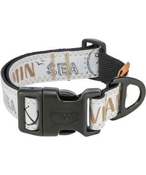 Levně BE NORDIC obojek extra široký, černá M-L: 40-60 cm/ 38 mm
