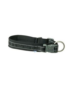 Levně Obojek Hurtta Casual ECO černý 20-30cm