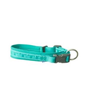 Levně Obojek Hurtta Casual ECO paví zeleň 20-30cm
