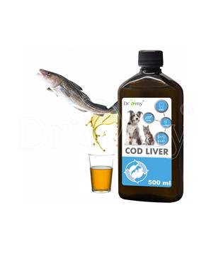 Levně Dromy Olej z tresčích jater 500 ml