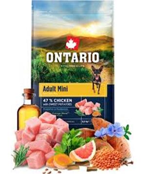Levně Ontario Adult Mini Chicken & Sweet Potatoes 2,25kg