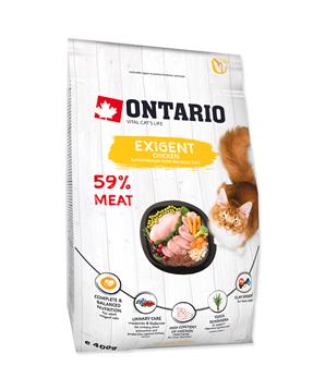 Levně ONTARIO Cat Exigent 0,4 kg