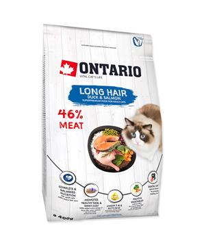 Levně ONTARIO Cat Longhair 2 kg