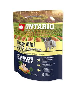 ONTARIO Puppy Mini Chicken & Potatoes & Herbs 