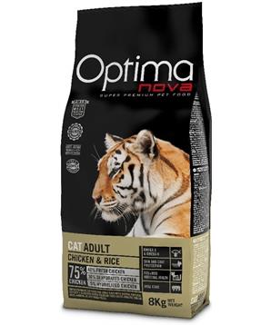Levně OPTIMAnova CAT ADULT Chicken&Rice 2 kg