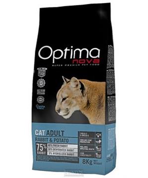 Levně OPTIMAnova Cat GF Adult rabbit 2 kg