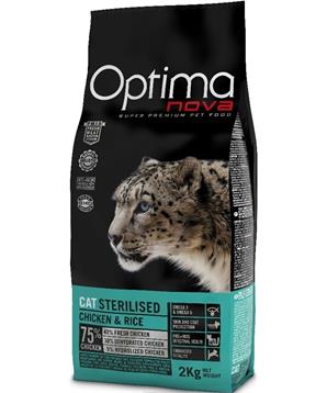 Levně OPTIMAnova CAT STERILISED 2 kg