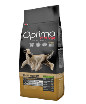 Levně OPTIMAnova dog ADULT MEDIUM GRAIN FREE 12 kg