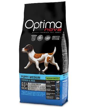 Levně OPTIMAnova dog PUPPY MEDIUM 12 kg