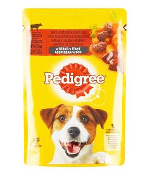 Pedigree kapsa Adult hovězí+jehně v želé