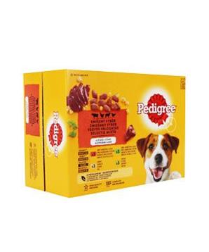 Levně Pedigree kapsa Adult masový výběr ve šťávě 12x100g