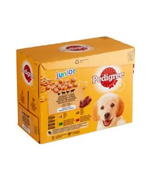 Pedigree kapsa Junior pack mix v želé