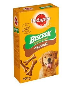 Levně Pedigree Pochoutka Biscrok Gravy bones 400g