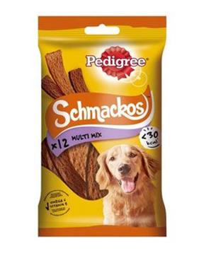 Levně Pedigree Pochoutka Schmackos Multi Mix 12ks/86g