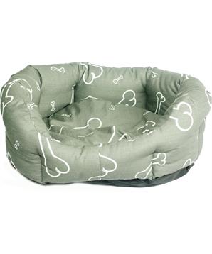 Levně Samohýl Pelech 8 hran bavl. Kost šedo/bílý 85 cm
