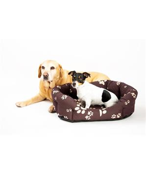 Levně Samohýl Pelech 8 hran bavl. Tlapka hnědo/béžová 45 cm