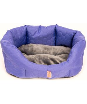 Pelech 8 hran textil Elegance fialový 60 cm