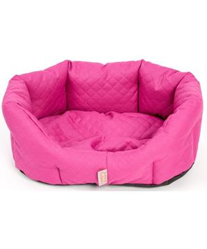 Pelech 8 hran textil Elegance malinový