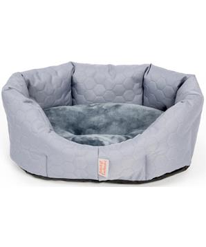 Pelech 8 hran textil Elegance šedý