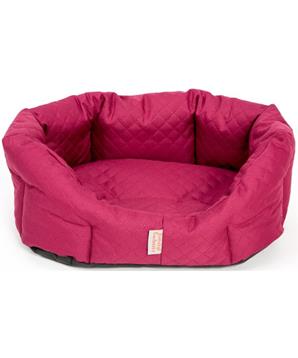 Pelech 8 hran textil Elegance vínový
