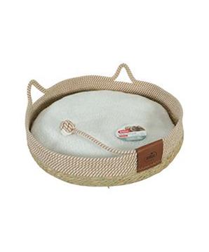 Pelech košík GRIBOUILLE pro kočky béžová Zolux