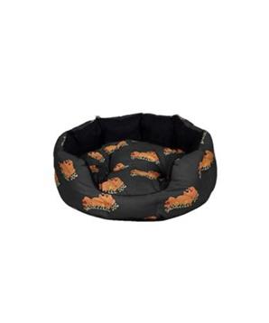 Pelech Snoozzzeee Relax Bavlna ovál 68cm černý
