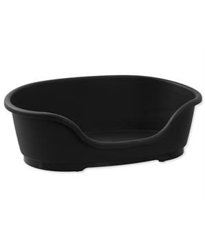 Levně Pelíšek DOG FANTASY plastový černý 70 cm